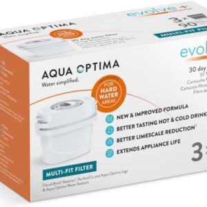 Aqua Optima Evolve And Hard Water Filtration (3-Pack)