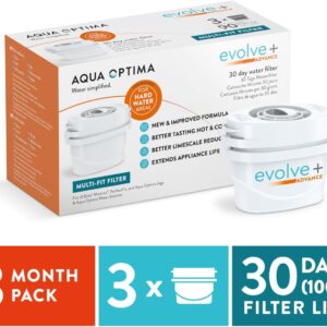 Aqua Optima Evolve And Hard Water Filtration (3-Pack)