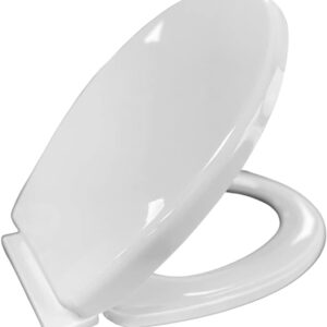 Soft Close Toilet Seat With Adjustable Hinges