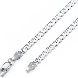 Sterling Silver Chain Necklace for Men