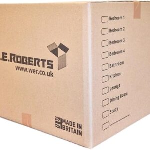 W.E. Roberts 10 Strong Extra Large Cardboard moving Boxes