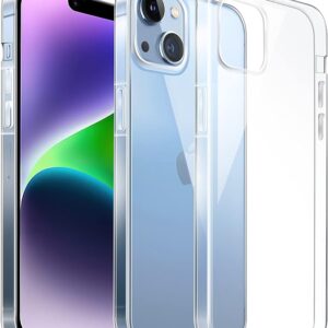 Case For iPhone 15 14 13 XR 11 12 Pro Max 7 CLEAR Gel Shockproof Silicone Cover