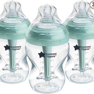 3x Nature Midnight Jungle Baby Feeding Bottles 260ml 0m+