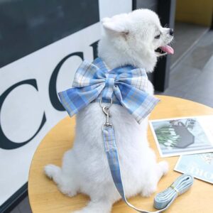 Cotton Pet Harness Belt Dog Chest Straps Cat Harness Leash Set Puppy Vest