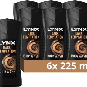 Lynx Dark Temptation Shower Gel 12 hours of irresistible smell