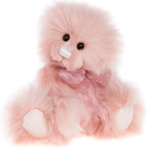 Charlie Bears – Teaberry Pink Teddy Bear Collectable Ice Cream Flavours Miniseries