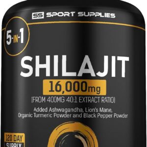 Shilajit Capsules 16,000mg