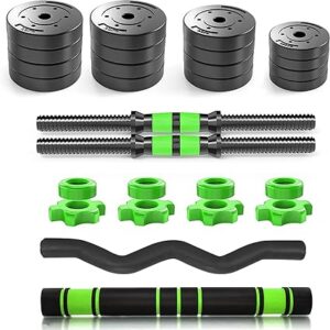 6 in1 Dumbbells Weights Set 10KG