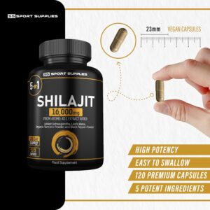 Shilajit Capsules 16,000mg