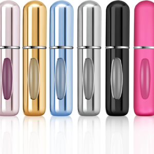 6pcs Mini Perfume Travel Bottle, 5ML Spray Bottles, Perfume Atomiser Refillable