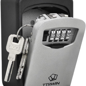 Key Safe Box Key Lock Box Key Keeper Combination Code Wall Mounted Key Safe Storage for Outdoor and Indoor Use