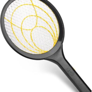 Electric Fly Swatter, Fly Killer Bug Zapper Racket for Indoor and Outdoor