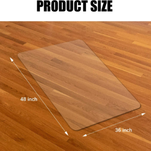 Clear Chair Mat, Hard Floor Use